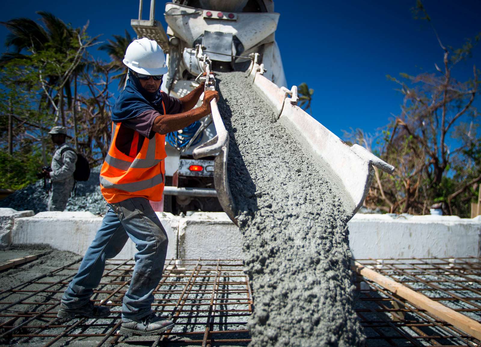 concreting